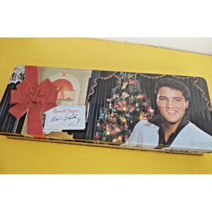 Elvis Presley Christmas Collector Tin 1990's "if Everyday was Christmas"